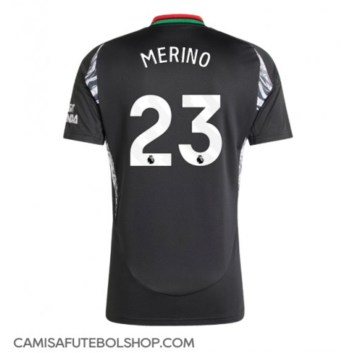 Camisa de time de futebol Arsenal Mikel Merino #23 Replicas 2º Equipamento 2024-25 Manga Curta